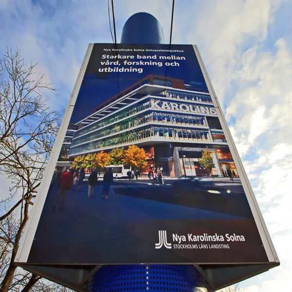 Pylonskylt med Digitaltryck Dekor – Högkvalitativ Skyltning - Bild 3