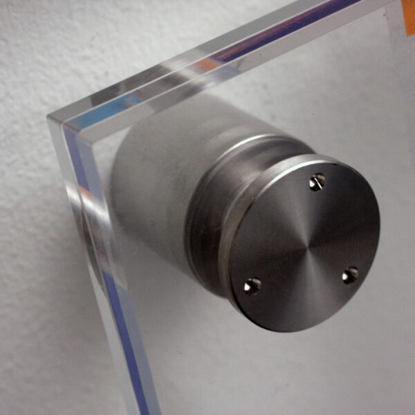 Dörrskylt i Konvex Transparent Akryl – 3 Lager med Digitaltryckt Dekor - Bild 5