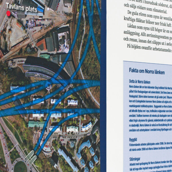 Byggskylt pylonskylt med digitaltryckt vinyl – Trafikverket/Vägverket - Bild 3