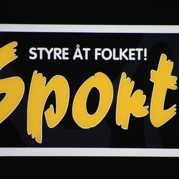 Fasadskylt i lackerad aluminium som ljuslåda med upphöjda sido-LED-belysta profilbokstäver toppade med dekor - Bild 5