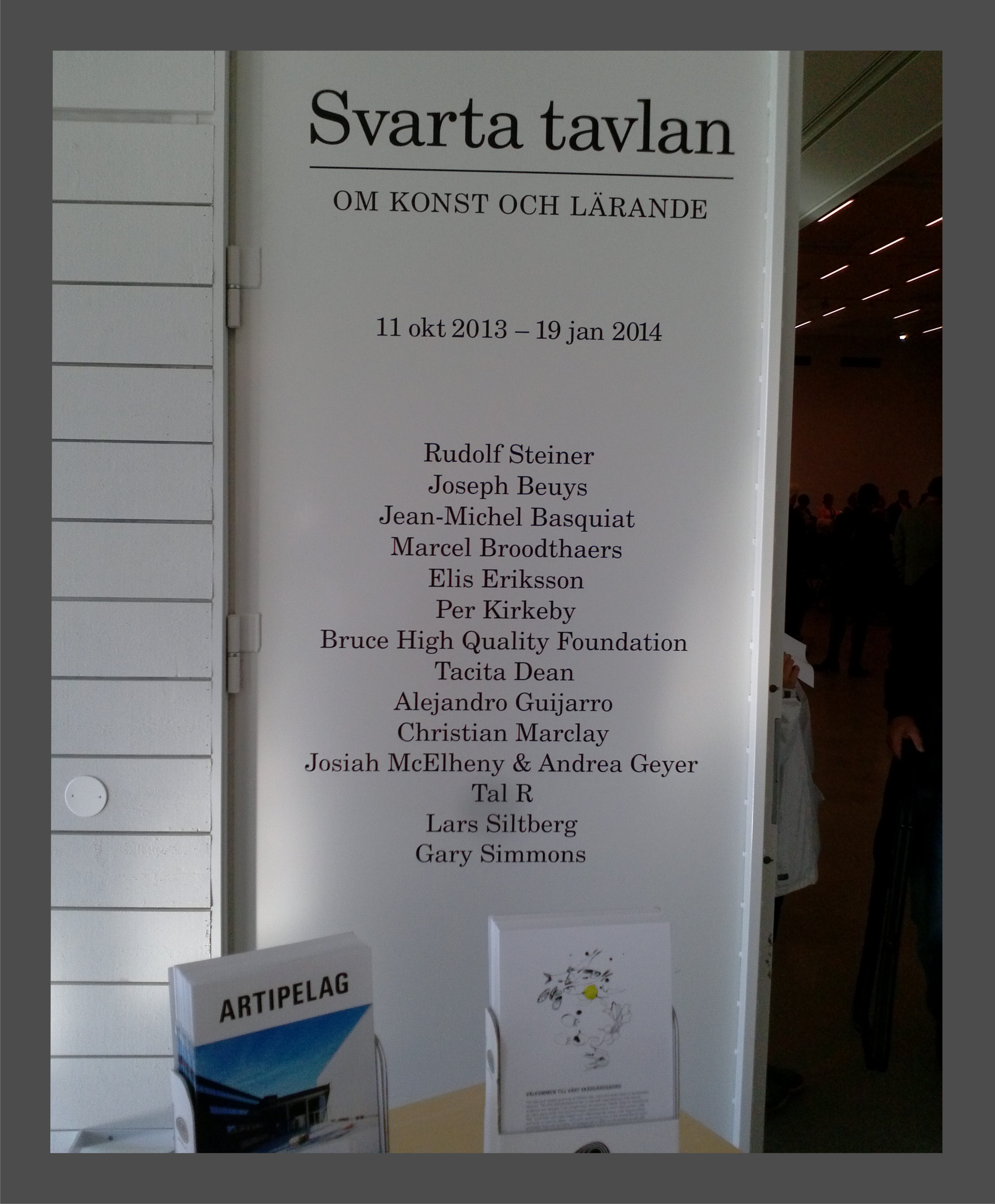 Artipelag_Clarex_informatonsskyltar_väggdekor_skyltar