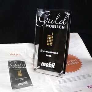 Guldmobilen, priset på Mobilgalan.