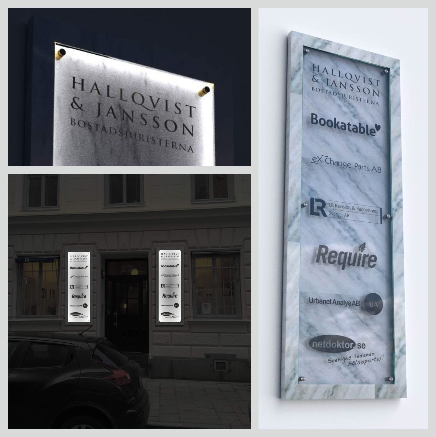 Blogg - Inifrånbelyst LED Fastighetsregisterskylt Glasskylt marmorerad_skylt Fasadskyltning entré_skylt hus_skylt - WordPress