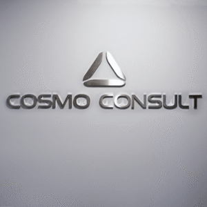 Cosmo Consult receptionsskylt Clarex Borstad och blankpullerad 5