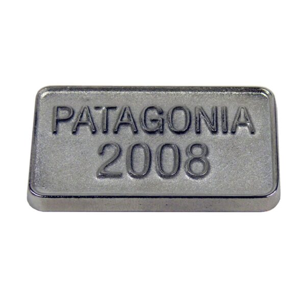 Gjutna bronskyltar med oxiderad finish – Patagonia - Bild 6