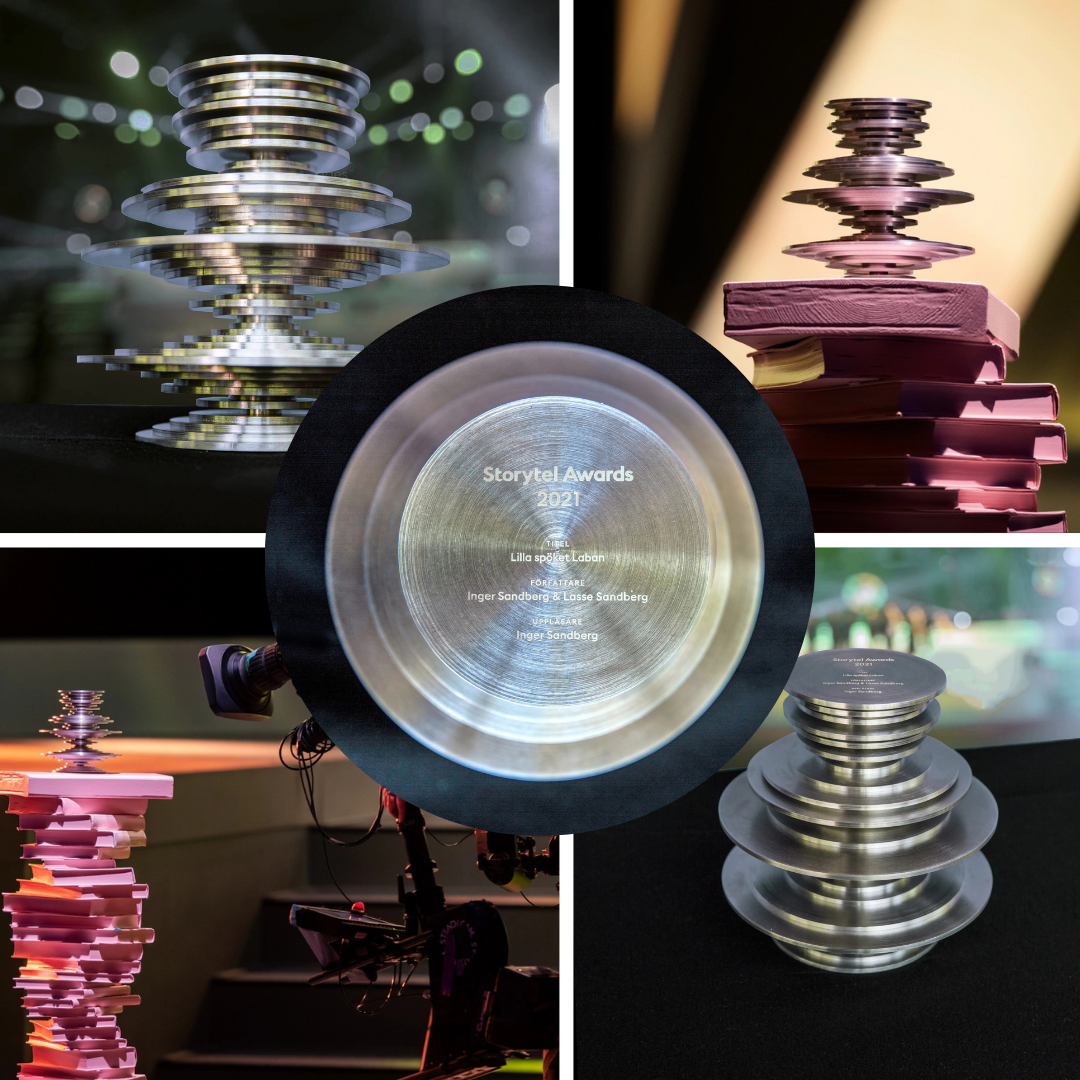 Storytel Awards Statyetter Clarex - Clarex Concept AB